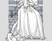 Theatre de la Labyrinth Notecard