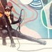 cat fatale costume woman black catsuit snakeskin print custom made