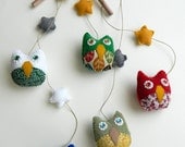 Children Owl Mobile - Made to Order