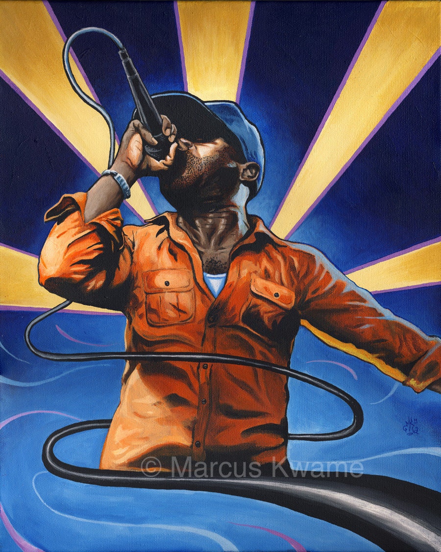 Move The Crowd - Black Thought Portrait 8x11 Print