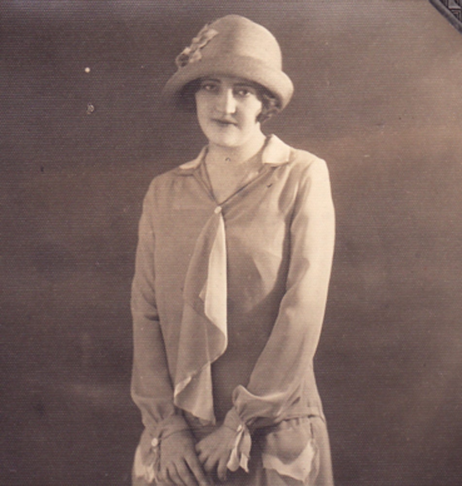 She's a Modern Girl - Vintage Studio Portrait of Darling Flapper Girl
