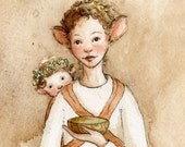 Balanced Print of Original Watercolor