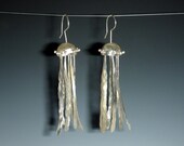 jellyfish earrings sterling silver