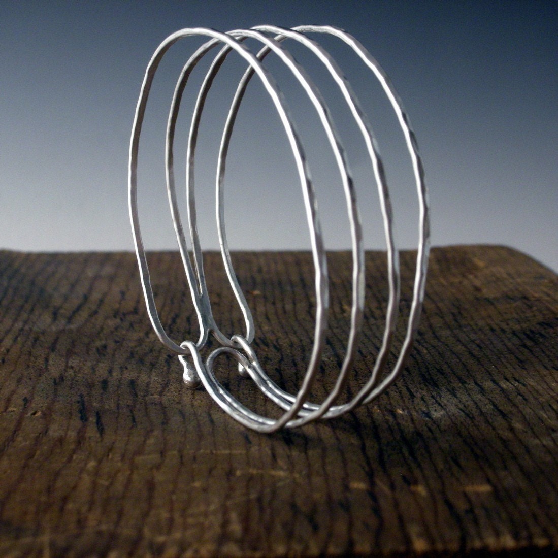 the endless bracelet.       Recycled Sterling silver