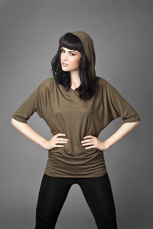 SALE Kali  Eco Batwing Hoodie Top