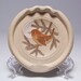 Wren and Pine Branch 5 inch Pottery Spoon Rest left