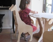 Giraffe Chair from  The Child's Menagerie Furniture Collection by Paloma's Nest
