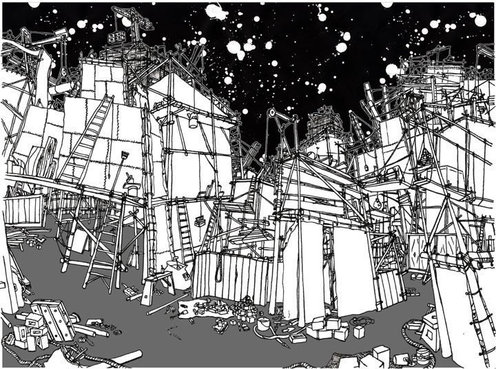 There is the Blueprint - Digital Print / Wall Art / Illustration