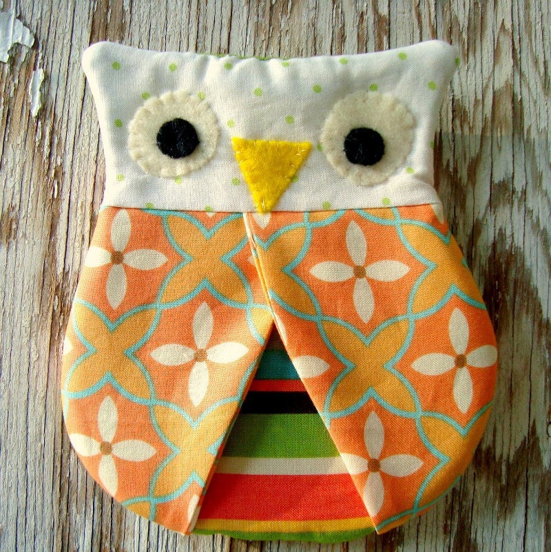 Owl Hotpad Pincher Hot pad pattern