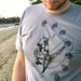 Gas Mask Squirrel Men's Tshirt - Gasmask Tshirt, Squirrel T shirt - Squirrel of the Apocalypse Tee Shirt for Men