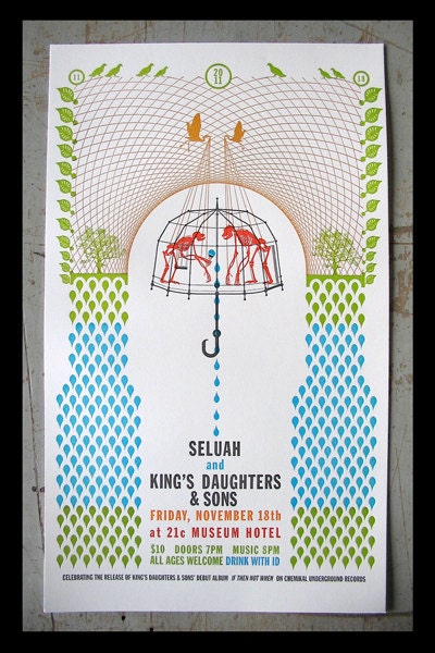 KD & S / Seluah show poster