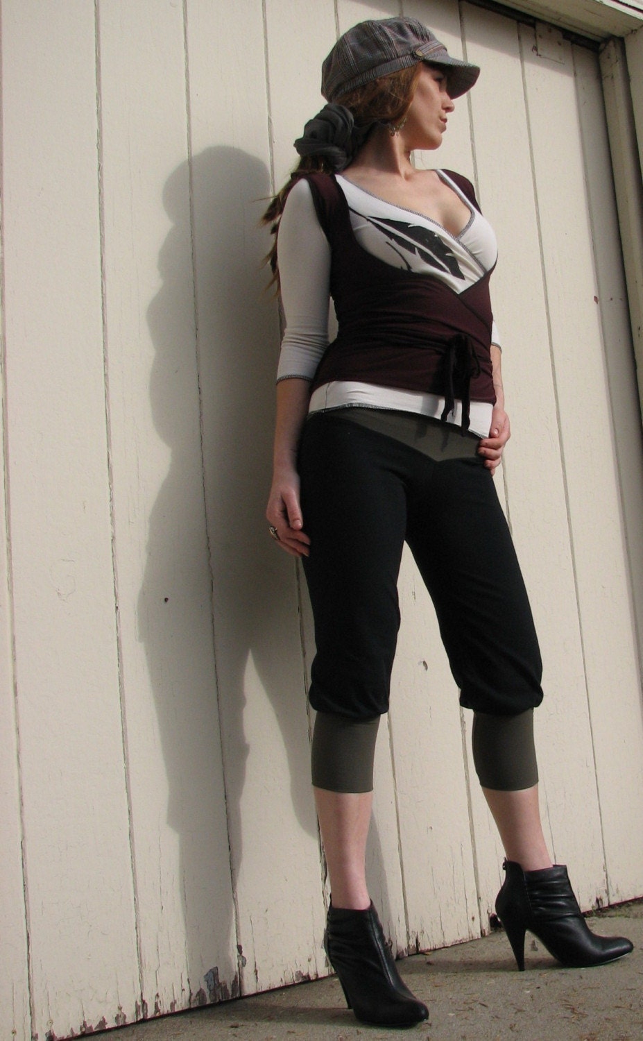 Urban Love Pirate Yoga Capri Pants