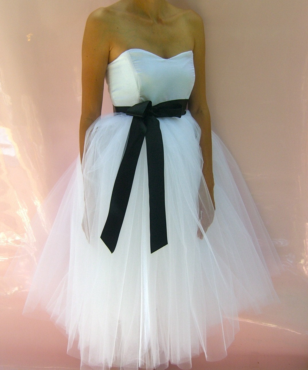 Empire Waist Wedding Dress - by Ouma