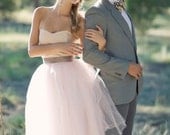 Blush Peach Sweetheart Party Formal