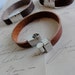 Eco Friendly Leather Bracelet Cuff
