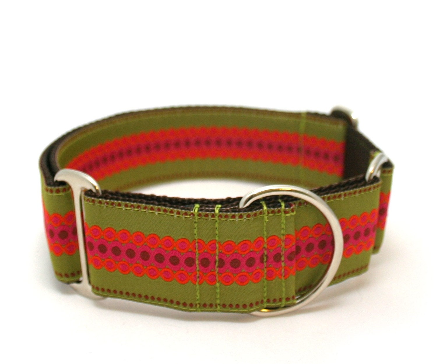 1.5" dog collar Junebug buckle or martingale collar