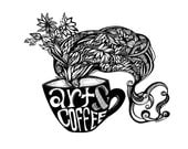 ART AND COFFEE Art Print