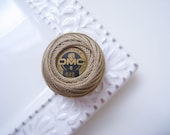DMC Perle Cotton Balls Size 8 Dark Beige Gray 642
