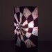 Batik Accent Lamp (Fuchsia Helix)