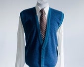 Large Vintage Caridgan Sweater Vest