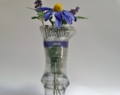 OOAK Kilnformed Three Olives Grape Vase