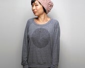 Animal Collective Womens Grey Pullover S or L - womens clothing, beach coverup