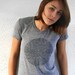 Animal Collective Nouns Womens T shirt : womens clothing, gift for her, american apparel heather grey womens tshirt, typography