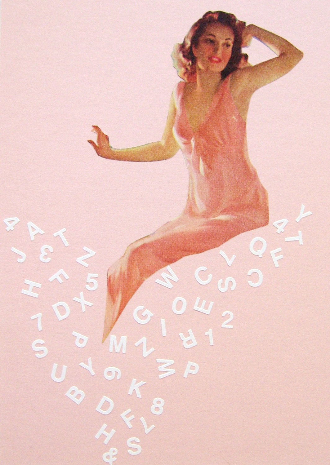 Dawn. Original collage