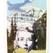 Mount Edith. Altered postcard collage