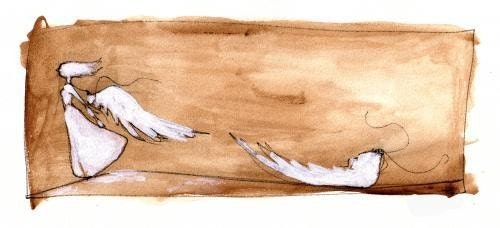 Not Your Angel Anymore by Renae Taylor.......8x10 matted print