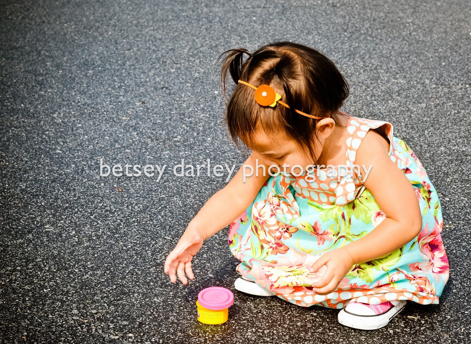 Orange Baby Flower Headbands - Felt Flower Headband For Girls - Simply Sweet Felt Flower Rounds