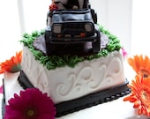 Jeep Wedding Cake Topper