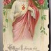 Vintage Holy Prayer Cards, At the host of the crib is sheltered the sweet flower of modesty, Jesus, Holy Father, Lot 90