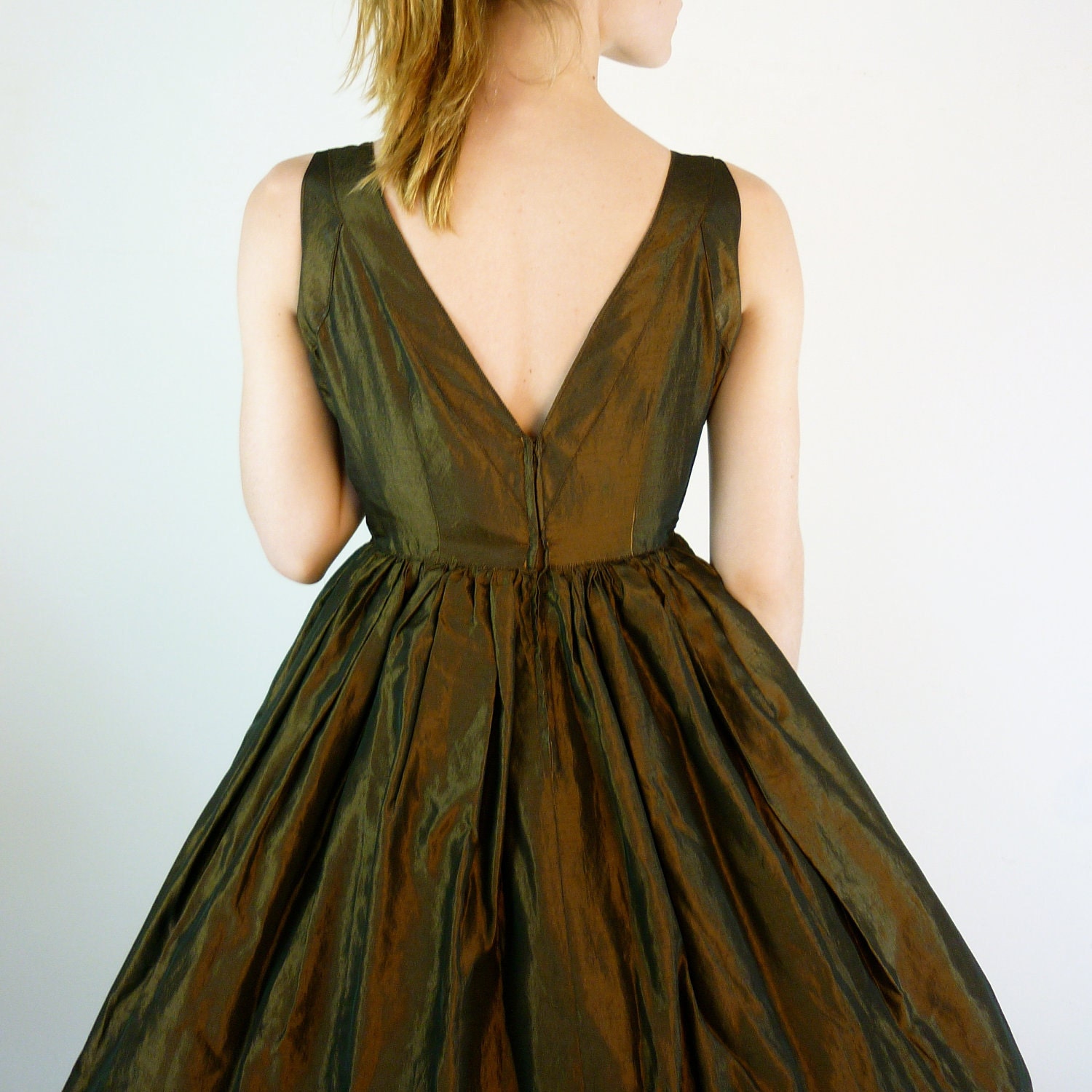 1950s Dress / 50s Bombshell Dress