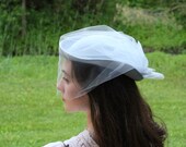 1950s Hat - Veiled Hat by Geo W Bollman