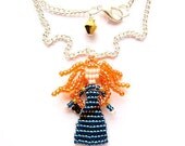 Merida Brave Disney Pixar Inspired Beaded Princess Necklace