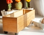 Wood Herb Planter in Clear Grain Cedar