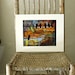 Wall decor Art Print Birds on a Wire 11X14 mat