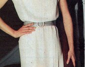 Vintage Vogue 8030 Pattern Dress or Jumper Hemline Pleats Sewing Pattern  Size 8 Uncut