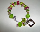 Dream a Little Dream Artisan Lampwork Bracelet