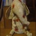 Primitive Polka dot Elephant doll Country decor (Made to order)
