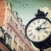 Paris decor, Paris Photography, Architecture photography, Fine art photography, Paris rooftops, Clock, Steampunk decor, 8x10 (20X25 cm)