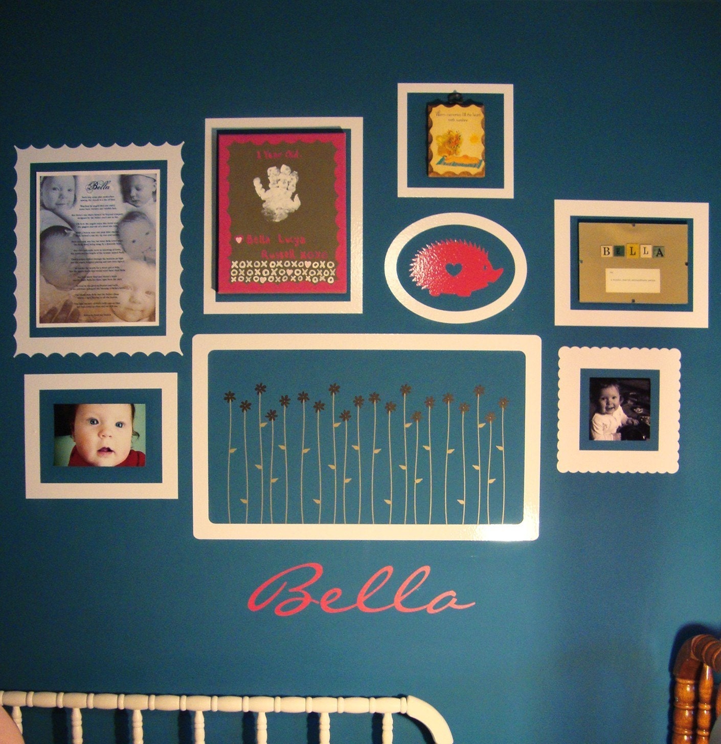 Large Photo or Art Frames Vinyl Wall Decal Kit