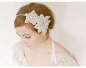 Prohibition Era 1920s Flapper Bridal Headband 941