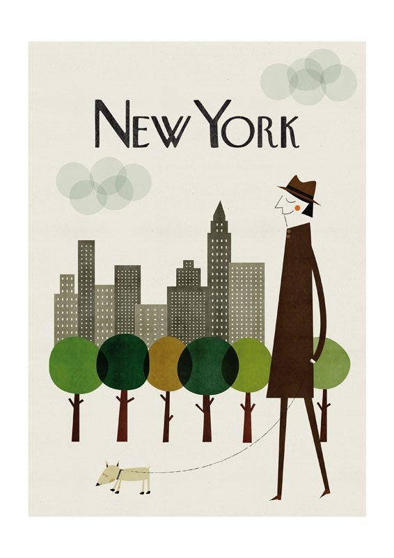 New York print