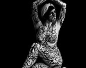 Goddess 8"x10" Giclee print Body Is Your Temple