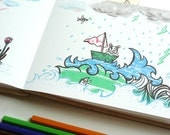 The Journey - Limited edition hand printed picture book