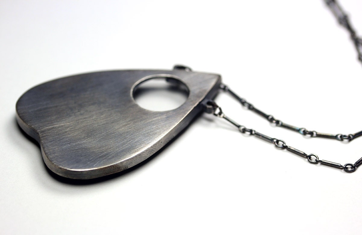 original "large" planchette oracle necklace.