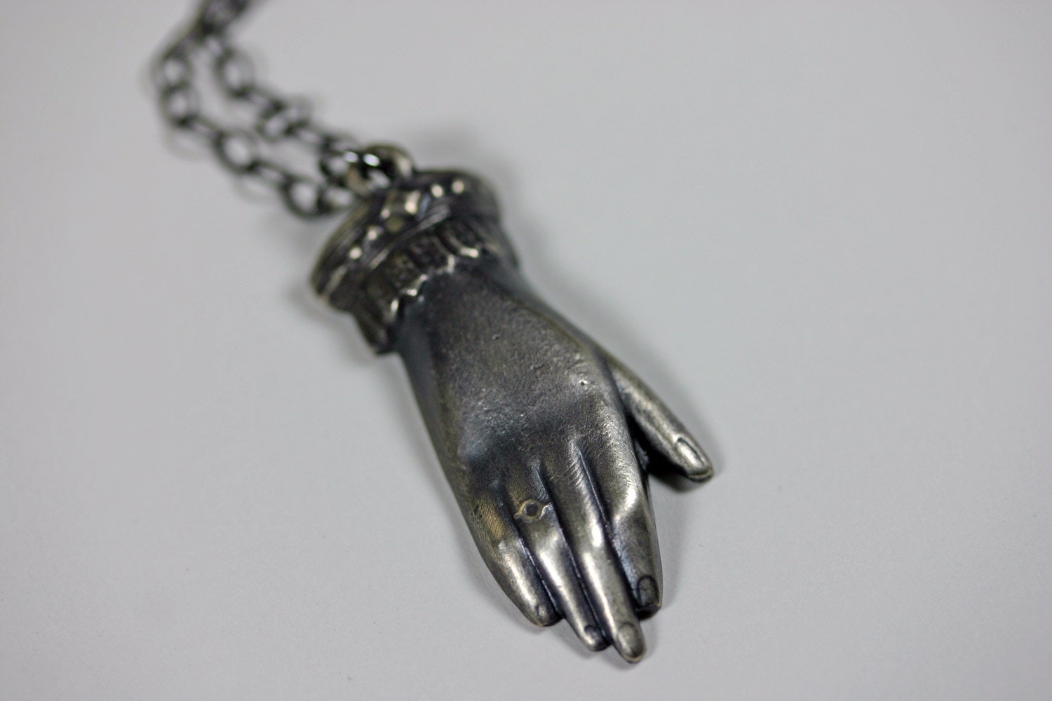 the medium. lily dale spiritualism necklace.