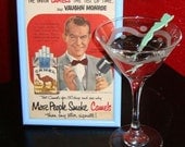 Smoking Is Fun and Flavorful with Vaughn Monroe, Framed Vintage Ad
